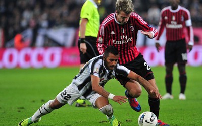 Juventus (2-2) Milan: Vucinic "giải cứu" Lão bà!