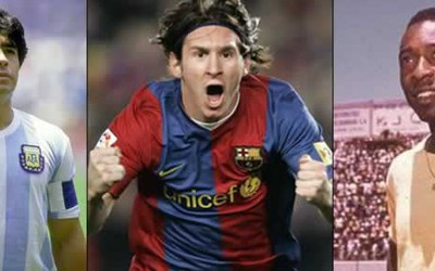 Messi hơn cả Maradona và Pele