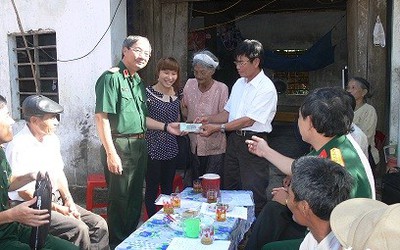 Xây dựng một nhà tình nghĩa cho mẹ liệt sỹ