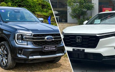 Nên mua Honda CR-V L hay Ford Everest Ambiente tốt hơn?