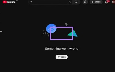 Sáng mùng 2 Tết: YouTube lỗi trống trang trên toàn cầu, người dùng hoang mang
