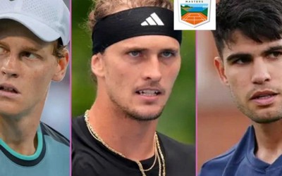 Kết quả thi đấu tennis giải Monte Carlo Masters 2026 mới nhất