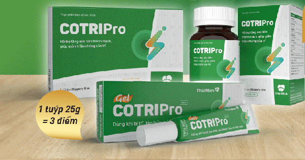 CotriPro nay đã có lọ 80 viên - Tiết kiệm tới 50.000 đồng