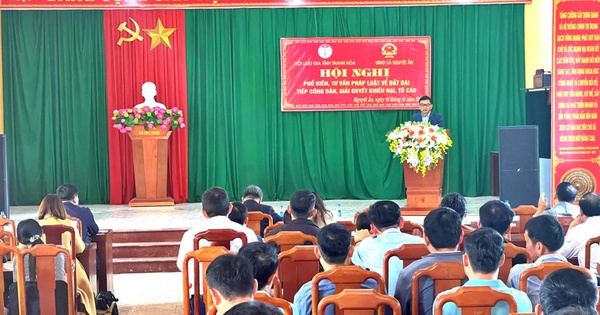 Hội Luật gia tỉnh Thanh Hóa tăng cường phổ biến pháp luật, tiếp công dân tại cơ sở