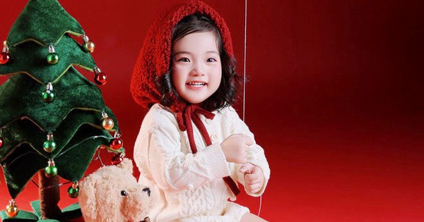 Con gái út nhà Khánh Thi - Phan Hiển, xinh yêu như thiên thần đón Noel