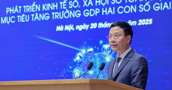 Bộ trưởng Nguyễn Mạnh Hùng: Kinh tế số và xã hội số không chỉ là câu chuyện của công nghệ
