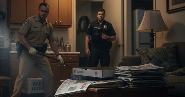 Đi bắt tội phạm, cảnh sát phát hiện thứ đáng sợ trong ngôi nhà