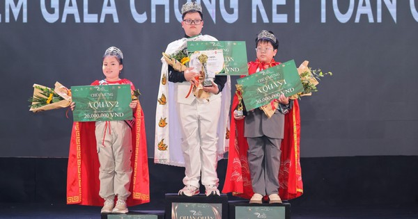 Cậu bé 12 tuổi đăng quang “Tỏa sáng Thiên thần nhí”, mở cánh cửa ra sân khấu thế giới