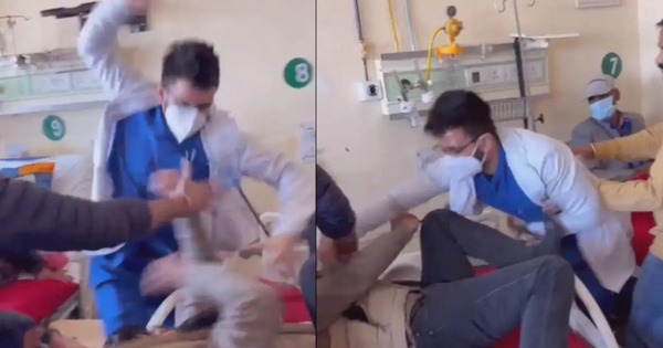 Bị phàn nàn, nam bác sĩ lao vào đấm bệnh nhân tới tấp