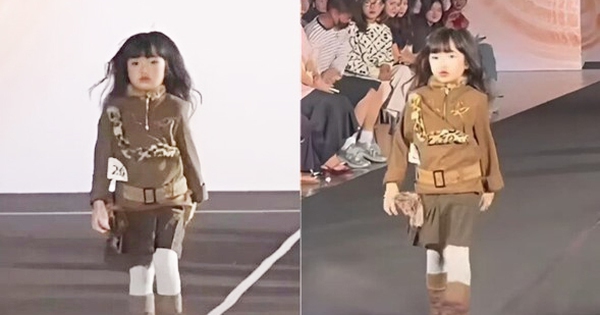 Con gái Trường Giang và Nhã Phương mới 6 tuổi đã khoe tài catwalk chuyên nghiệp