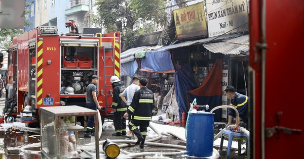 Hà Nội: Nhiều tiểu thương thiệt hại nặng nề sau vụ hoả hoạn