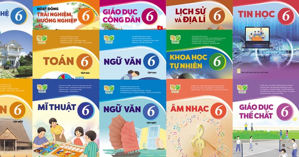 Bộ SGK của NXBGDVN được lựa chọn sử dụng thống nhất toàn quốc