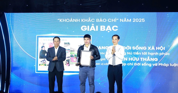 Tạp chí Đời sống & Pháp luật đoạt giải Bạc 