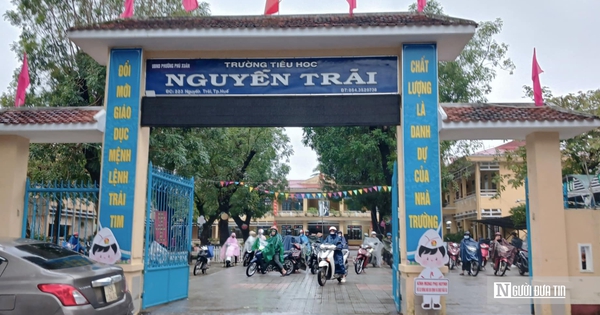 Nhiều học sinh tiểu học ở Huế nôn mửa trong bữa ăn bán trú: Hiệu trưởng nói gì?