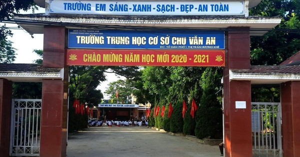 Hà Tĩnh tạm đình chỉ công tác đối với thầy giáo bị tố sàm sỡ nữ sinh lớp 8