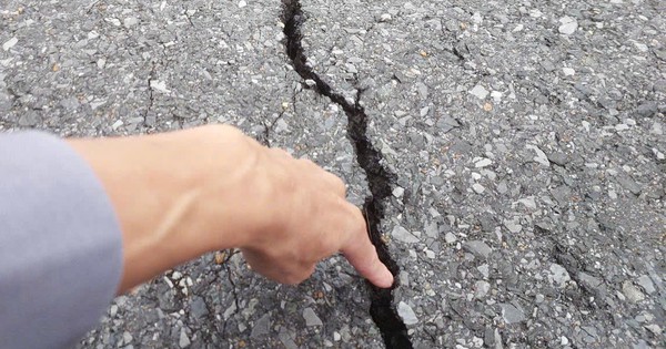 Đã có phương án xử lý vết nứt xuất hiện bất thường trên đèo Ngang