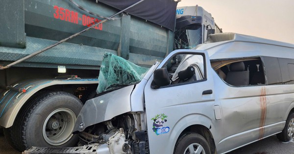 Nguyên nhân vụ tai nạn trên cao tốc khiến 10 người thương vong