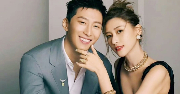 Sau loạt tin đồn ly hôn, tài tử Đậu Kiêu lại tình tứ bên vợ là ái nữ tỷ phú