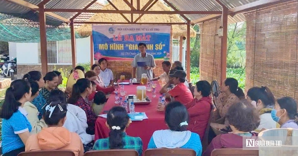 Lan tỏa nhận thức bình đẳng giới từ cơ sở: Gắn tuyên truyền pháp luật với xây dựng “Gia đình số”