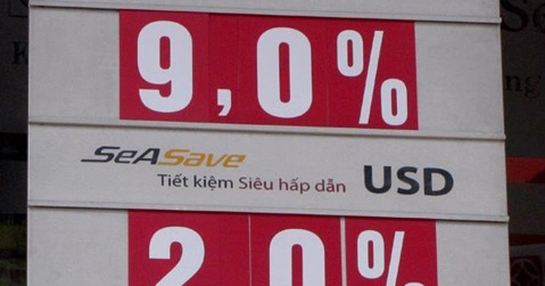 Lãi suất tiết kiệm ngân hàng tăng cao