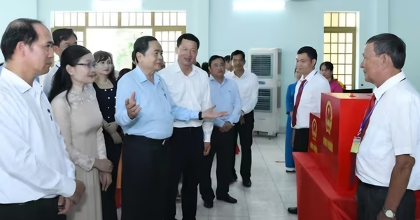 Chủ tịch Quốc hội Trần Thanh Mẫn: Bảo đảm mọi cử tri đều được thực hiện quyền bầu cử