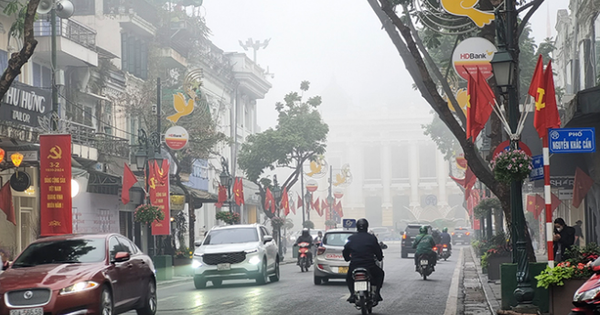 Miền Bắc trời rét về đêm và sáng sớm, miền Nam xuất hiện mưa dông