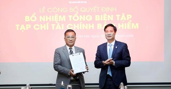 Bổ nhiệm nhà báo Nguyễn Phong Cầm giữ chức vụ Tổng Biên tập Tạp chí Tài chính-Bảo hiểm