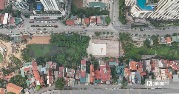 Cận cảnh đoạn đường dài 100m trị giá hơn 600 tỷ đồng vừa được khởi công ở Hà Nội