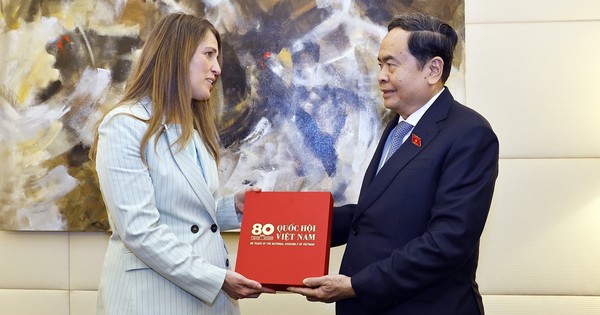 Chủ tịch Quốc hội Trần Thanh Mẫn tiếp Chủ tịch Nhóm Nghị sỹ hữu nghị Italy-Việt Nam