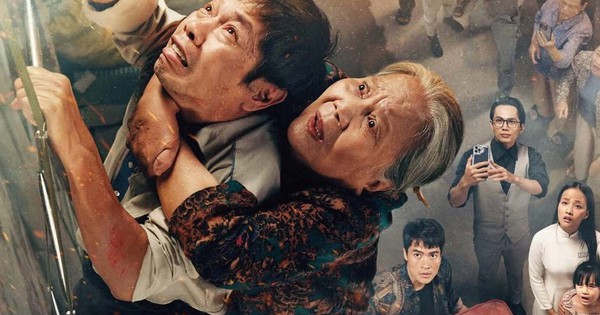 NSƯT Lê Thiện gây bất ngờ khi đu dây trên cao, đóng cảnh mạo hiểm ở tuổi 81