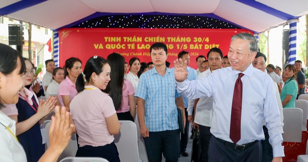 Toàn văn bài nói chuyện của Tổng Bí thư, Chủ tịch nước Tô Lâm với công nhân, người lao động Tp.HCM