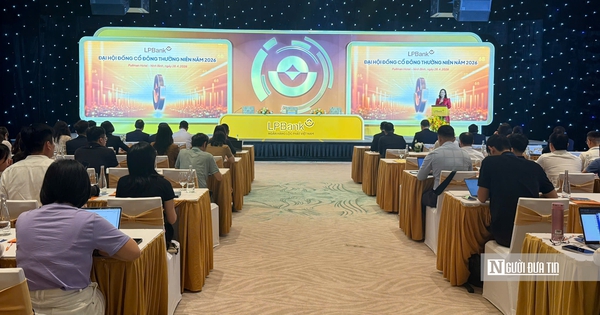 ĐHĐCĐ LPBank: Dự lãi gần 15.000 tỷ đồng 2026, chi 9.000 tỷ đồng trả cổ tức tiền mặt