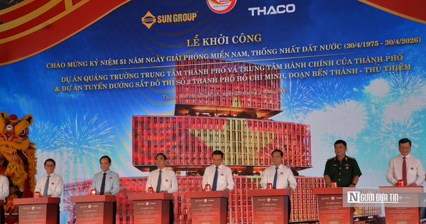 Tp.HCM đồng loạt khởi công nhiều công trình quy mô lớn