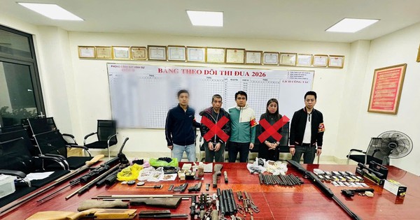 Triệt phá đường dây chế tạo, mua bán vũ khí quân dụng quy mô lớn