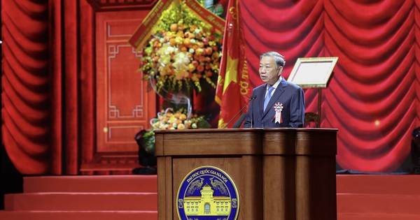 Tổng Bí thư, Chủ tịch nước Tô Lâm: Đại học Quốc gia Hà Nội phải luôn tự soi mình trong trách nhiệm quốc gia