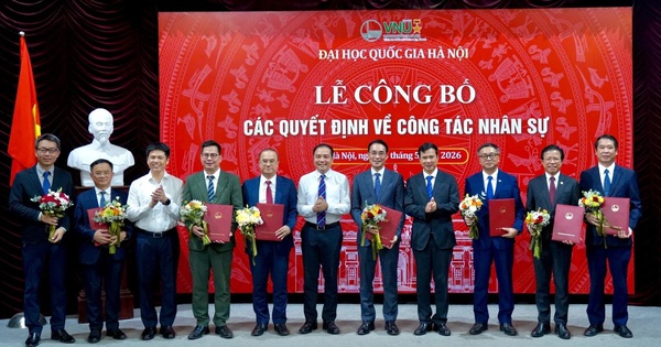 Đại học Quốc gia Hà Nội bổ nhiệm loạt hiệu trưởng, hiệu phó
