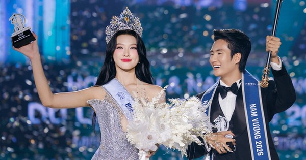 Cô gái Tuyên Quang, chàng trai Khánh Hòa đăng quang Hoa hậu - Nam vương Du lịch Việt Nam