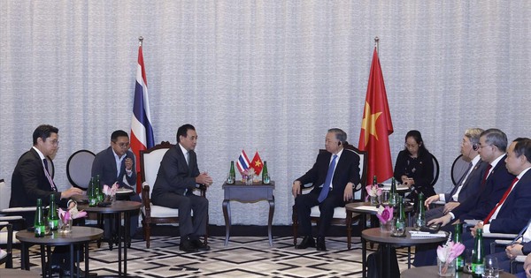 Tổng Bí thư, Chủ tịch nước Tô Lâm tiếp lãnh đạo một số tập đoàn của Thái Lan