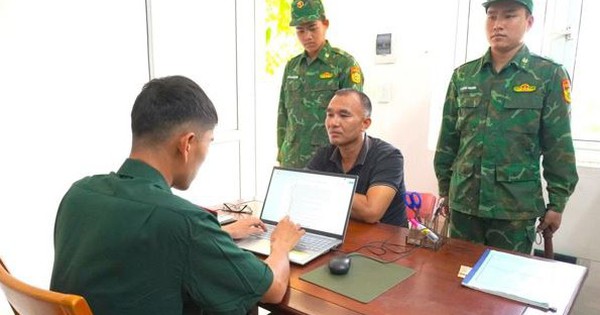 Đồn Biên phòng cửa khẩu Mỹ Quý Tây bắt giữ đối tượng có quyết định truy tìm