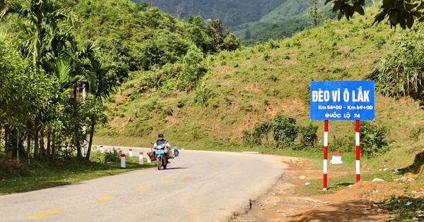 Cảnh báo nguy hiểm khi lưu thông qua “nút thắt” hiểm trở trên Quốc lộ 24