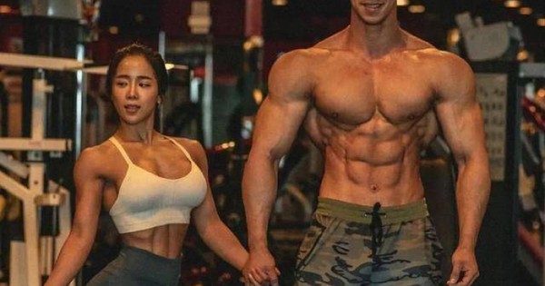 Cặp đôi Gymer gây sốt với thân hình đẹp như tạc tượng
