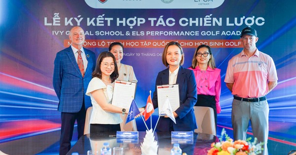 Ký kết hợp tác Ivy Global School và Học viện Golf Els Việt Nam