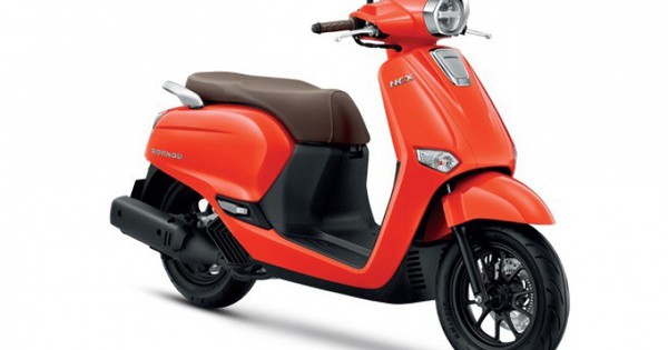 Xe ga NCX Giorno+ 2025 trình làng với màu cam "bá cháy"