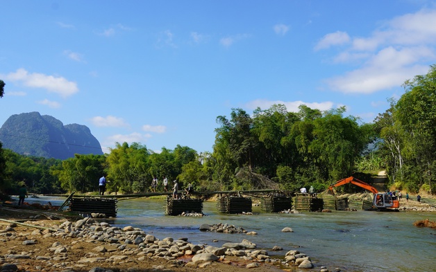 Xuất hiện cây cầu "có một không hai" ở bản vùng cao Thanh Hoá