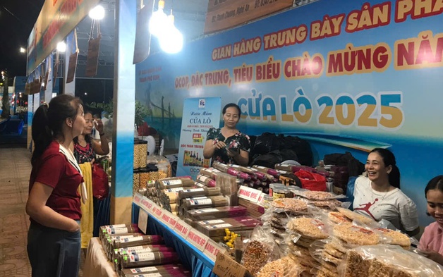 “Thay áo mới” cho biển Cửa Lò: Đánh thức du lịch mua sắm bằng gian hàng OCOP
