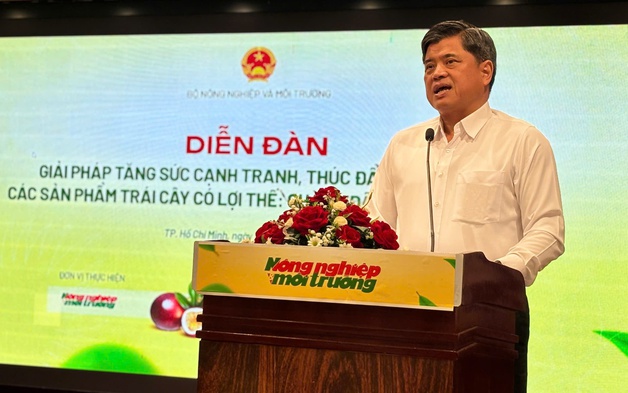 Thứ trưởng Trần Thanh Nam: Trái cây Việt không thể đi xa nếu cứ sản xuất nhỏ lẻ, manh mún