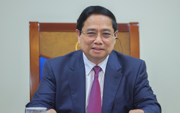 Thủ tướng Phạm Minh Chính điện đàm với Thủ tướng Campuchia Hun Manet