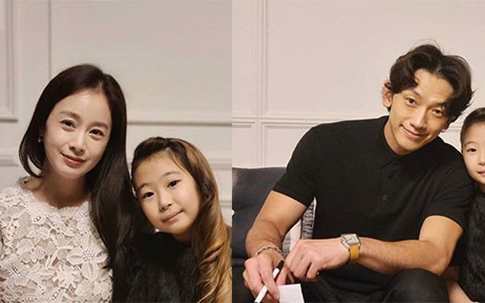 Vợ chồng Kim Tae Hee - Bi Rain bất ngờ lộ vẻ ngoài già nua kém sắc trong  tiệc thôi nôi con gái